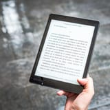 E-Reader displaying text for writing and editing.