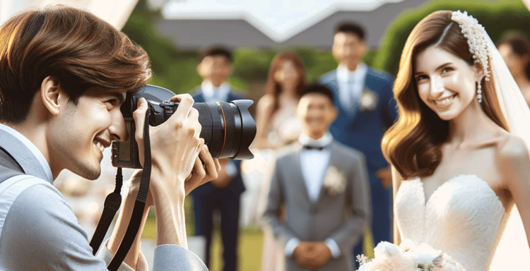 Wedding photography, outdoor wedding, bride, wedding photographer, joyful moments, wedding day.