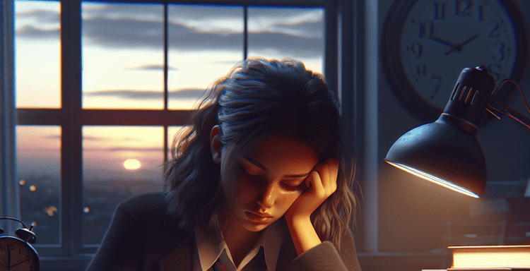 Study, homework, late-night, books, girl, evening, learning, reading, school, concentration.