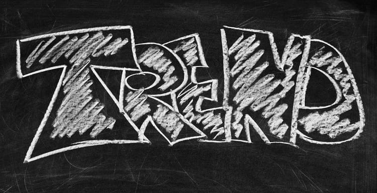 Chalkboard with "Word" written in graffiti style, emphasizing word counting and text analysis tools.