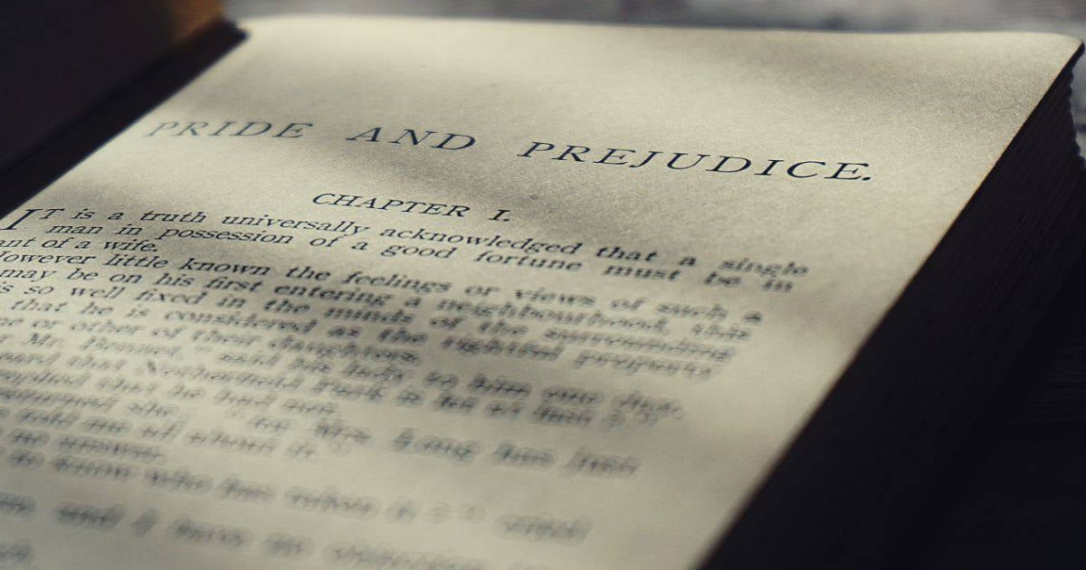 A classic novel open book image for reading and literature lovers.